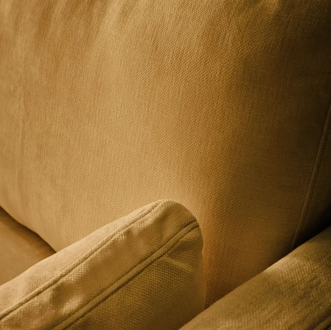 2-seater sofa removable cover Neo grey fabric contemporary living room