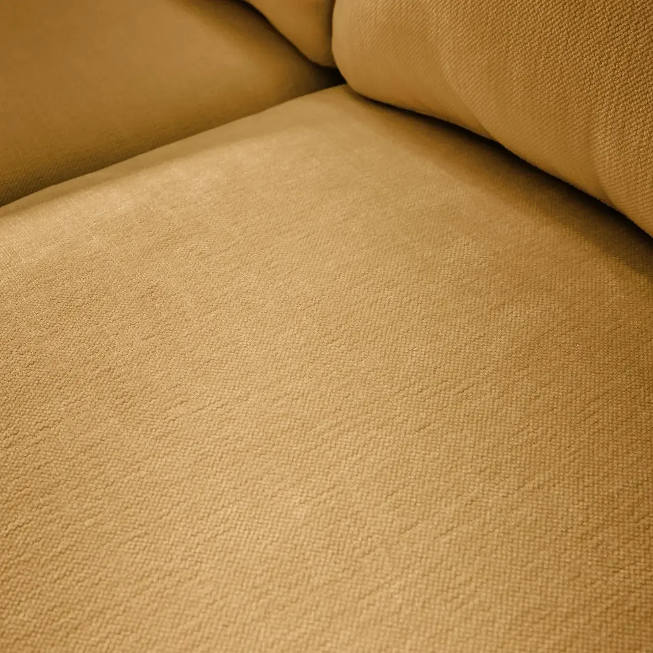 2-seater sofa removable cover Neo grey fabric contemporary living room