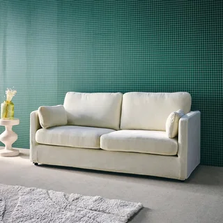 2 Seater Sofa Removable Cover Neo Fabric Contemporary Living Room