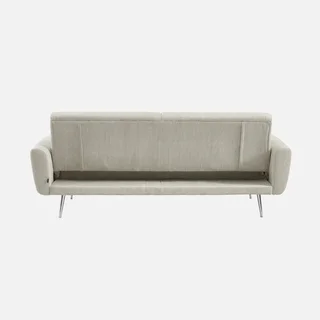 Sofá-Cama Veludo Cotelê Oskar 2-3 Lugares Convertível Design Escandinavo