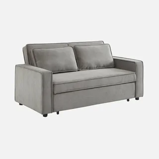 3-Sitzer Cord-Samt Schlafsofa ausklappbar Chill