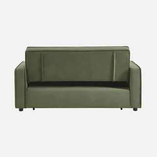 3-Sitzer Cord-Samt Schlafsofa Chill umwandelbar mit ausfahrbaren Füßen