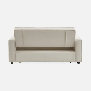 3-Sitzer Cord-Samt Schlafsofa ausklappbar Chill
