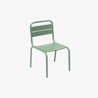 Chaise jardin enfant métal lot 2 - Collection Kristoff extérieur