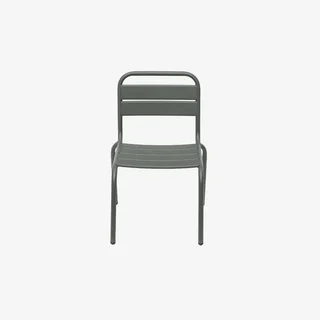 Lot 2 chaises jardin enfant métal collection Kristoff salon extérieur junior