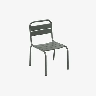 Lot 2 chaises jardin enfant métal collection Kristoff salon extérieur junior