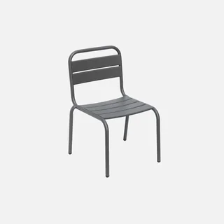 Chaise jardin enfant métal lot 2 - Collection Kristoff extérieur