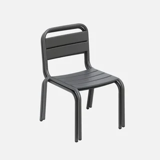 Chaise jardin enfant métal lot 2 - Collection Kristoff extérieur