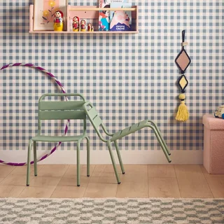 Chaise jardin enfant métal lot 2 - Collection Kristoff extérieur