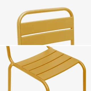 Chaise jardin enfant métal lot de 2 - Collection Kristoff extérieur