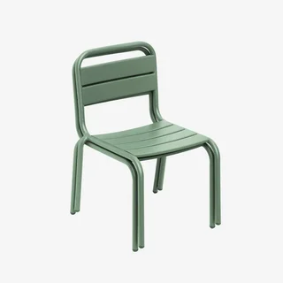 Chaise jardin enfant métal lot 2 - Collection Kristoff extérieur
