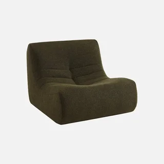 Sillón Bouclé Texturizado Sokol Juego de 2 Modular Salón