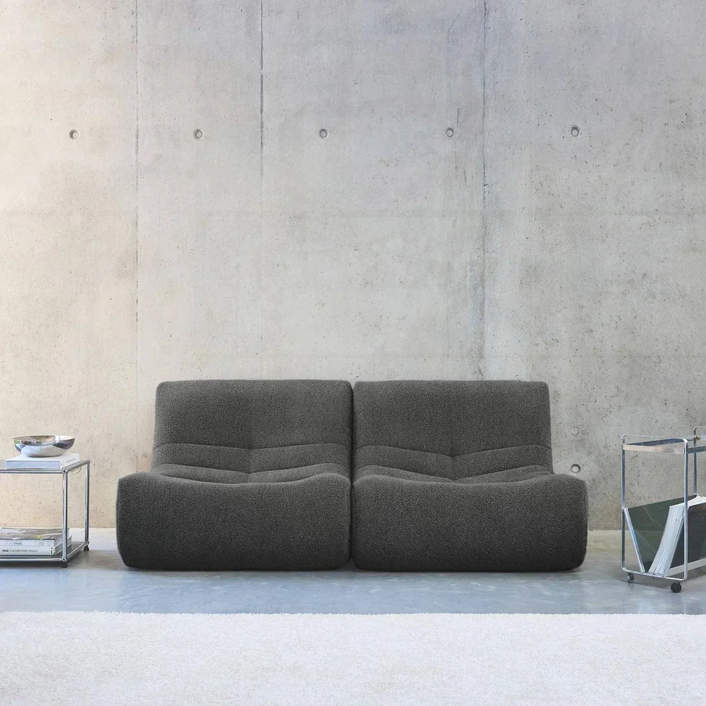 Sillón Individual Bouclé Texturizado - Pack de 2 - Sokol