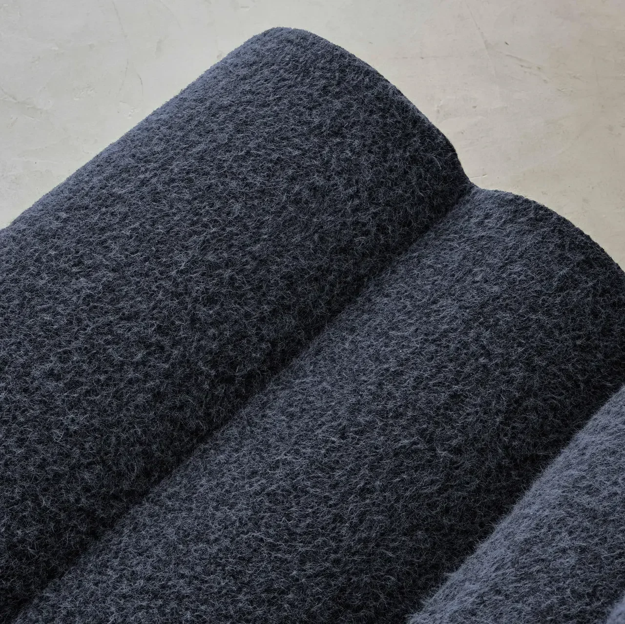 Chauffeuse 1 place aspect alpaca - Lot de 3 fauteuils moelleux Nova