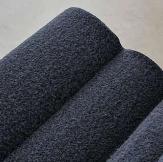 Chauffeuse 1 place aspect alpaca - Lot de 3 fauteuils moelleux Nova
