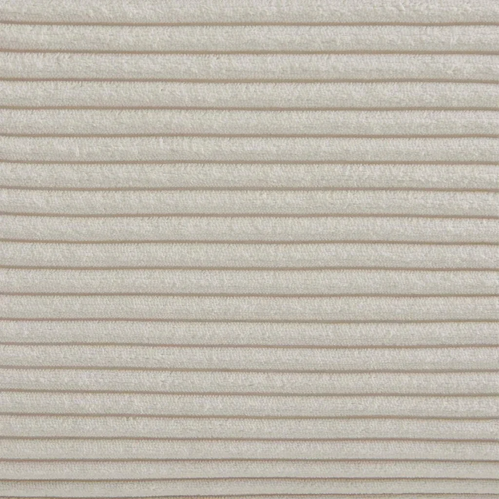 Samt-Cord-Sessel 1-Sitzer mit Fußhocker Sokol