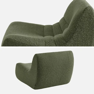 Butaca 2 plazas efecto lana alpaca - Sokol