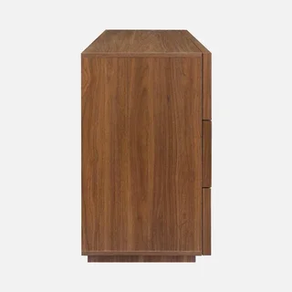 Chiffonnier effet bois 6 tiroirs Kuba - Rangement chambre