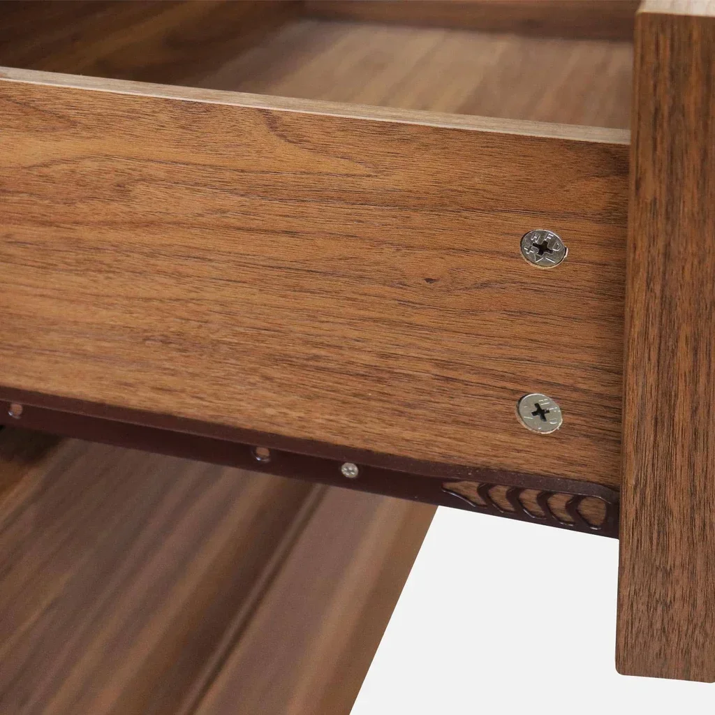 Chiffonnier effet bois 6 tiroirs Kuba - Rangement chambre