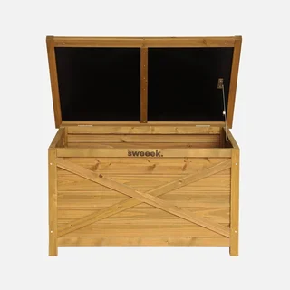 Coffre rangement jardin 100L bois sapin Alysse
