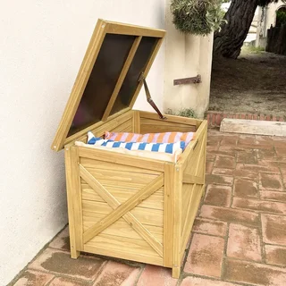 Coffre rangement jardin 100L bois sapin Alysse