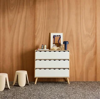 Commode 3 tiroirs enfant Azur bois naturel style scandinave