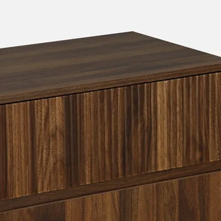 Commode 3 tiroirs bois naturel style scandinave Linear