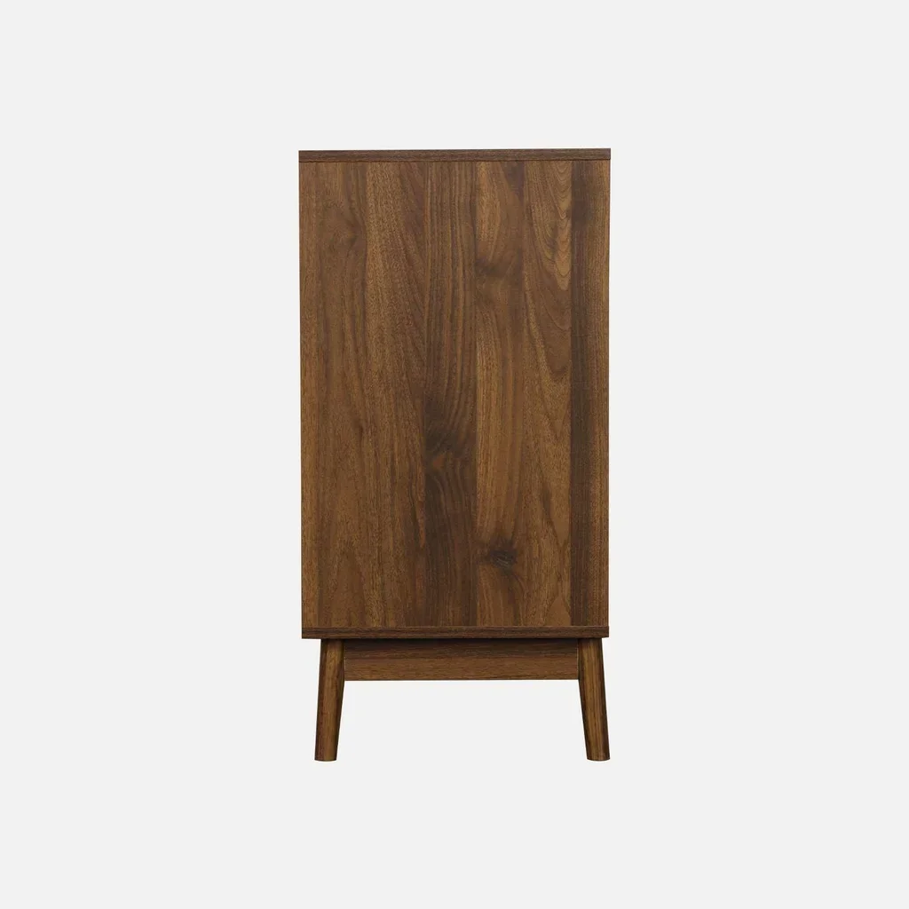 Commode 3 tiroirs bois naturel style scandinave Linear