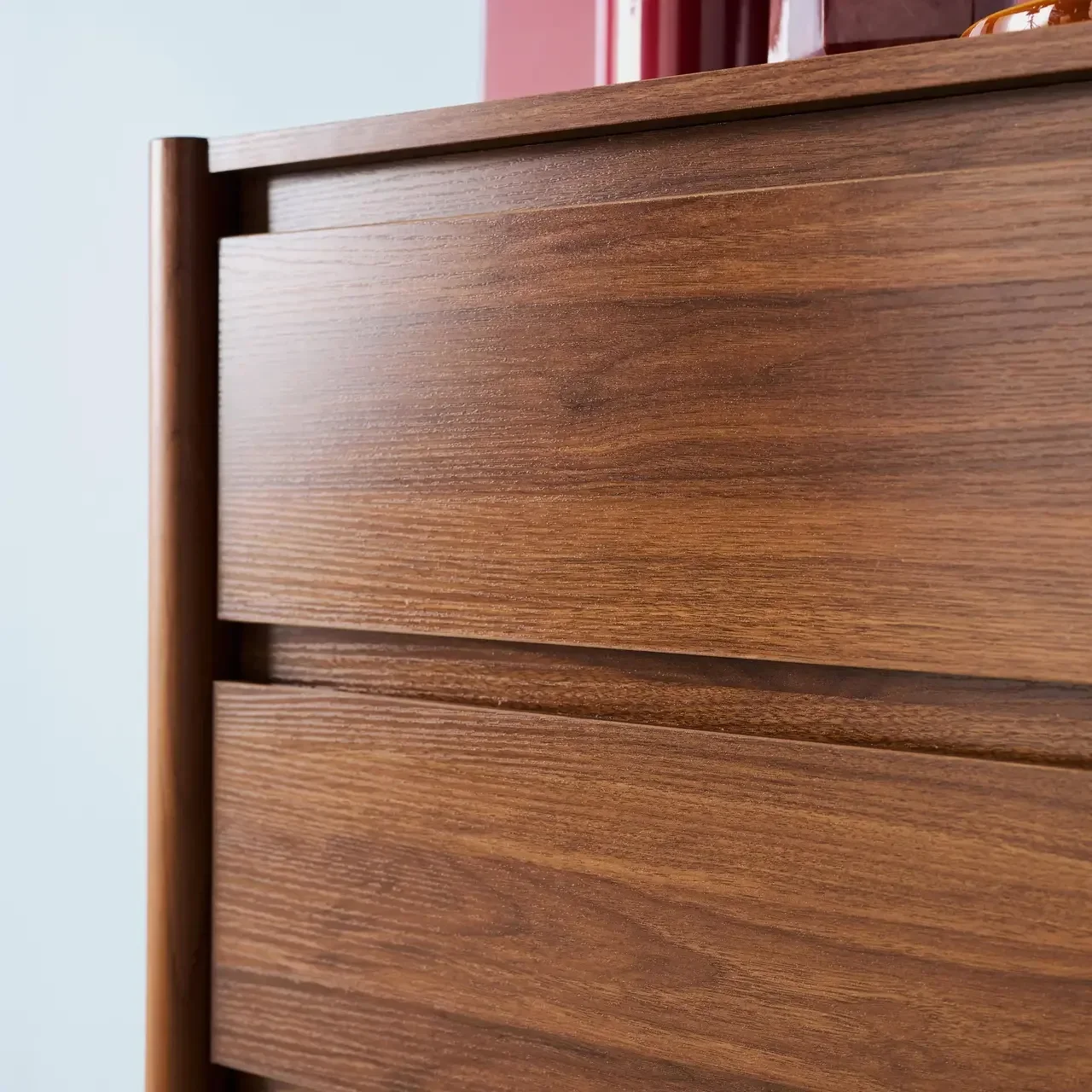 Commode 4 tiroirs Harmony bois naturel chambre
