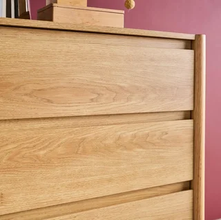 Commode 4 tiroirs bois naturel design scandinave Harmony