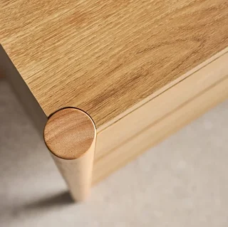 Commode bois 6 tiroirs style naturel Harmony