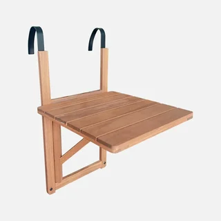 Mesa Extensível Varanda Madeira Maciça Hevea Terraço Exterior Jardim