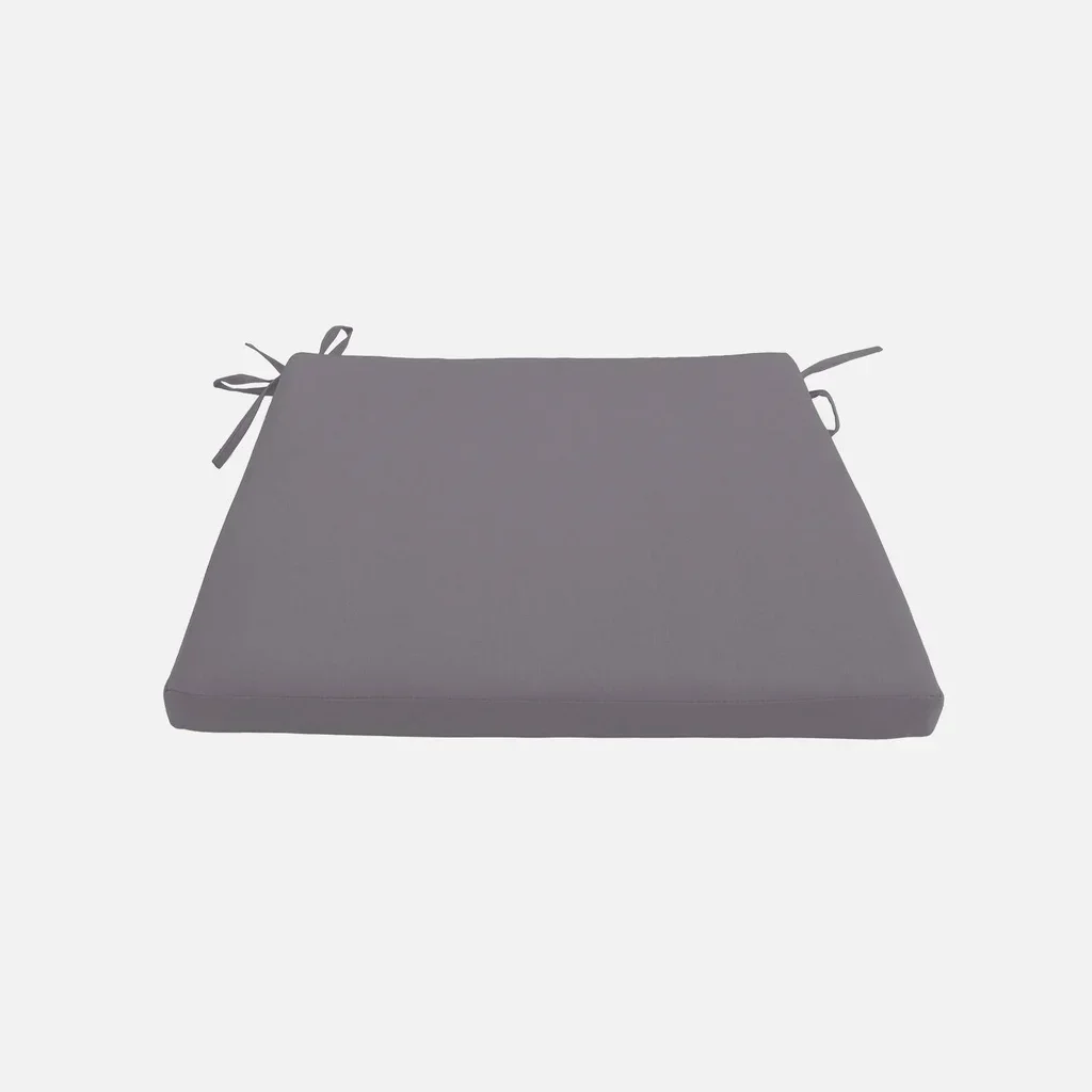 Lot de 4 coussins de siège extérieur rembourrés Elva pour mobilier de jardin