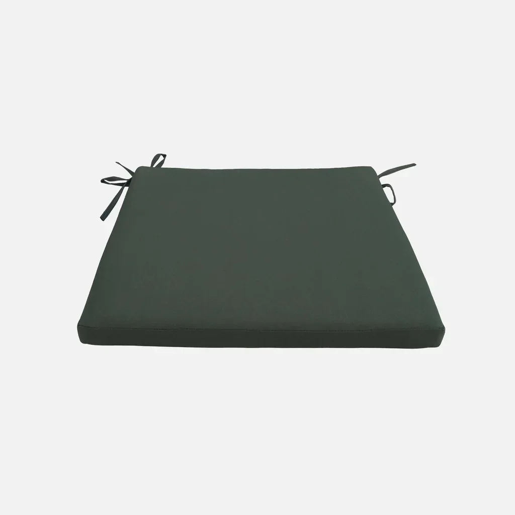 Lot 4 coussins de chaise jardin extérieur rembourrés colorés déhoussables