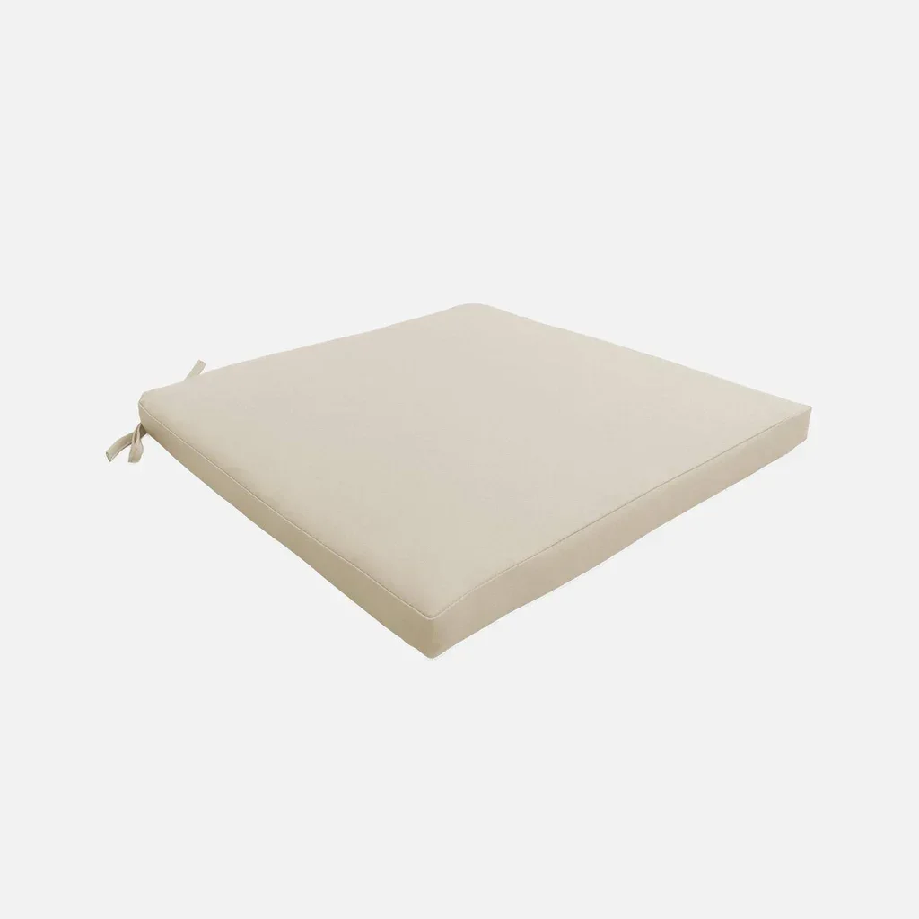 Coussins siège jardin extérieur rembourrés lot 4 confortables déhoussables