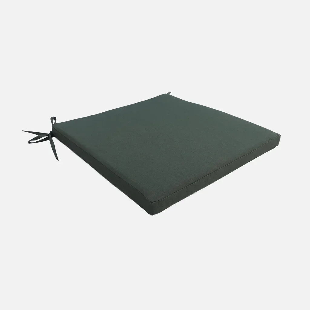 Lot 4 coussins de chaise jardin extérieur rembourrés colorés déhoussables