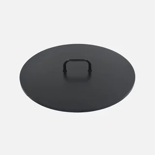 Couvercle brasero acier Ø 80 cm protection poignée centrale