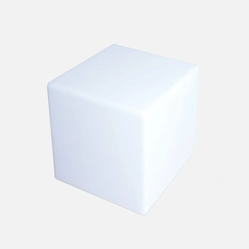 Cube lumineux LED nomade intérieur extérieur batterie 3 intensités