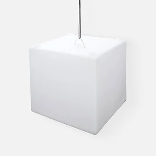 Cube lumineux LED nomade intérieur extérieur batterie 3 intensités