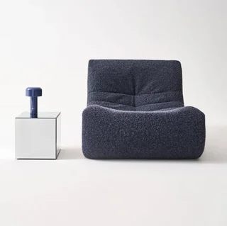 Cube miroir 30cm table d'appoint design bout de canapé cubique Mirage