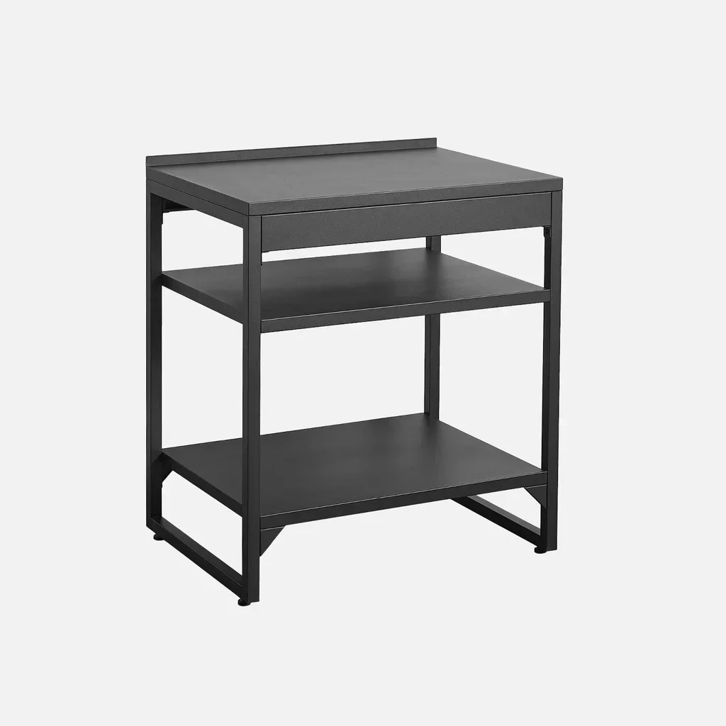 Outdoor kitchen module steel 2-tier 80 cm Kea