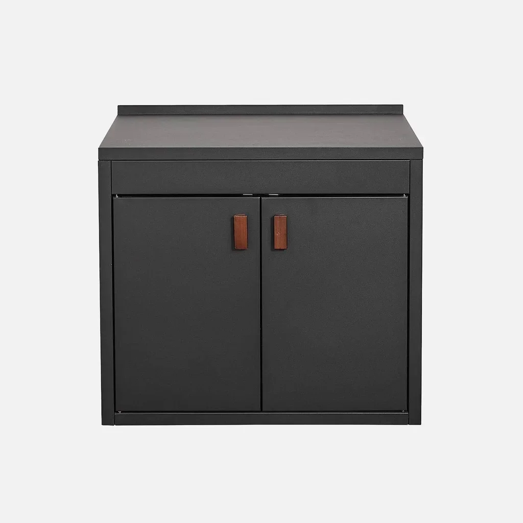 Cuisine d'extérieur Thira acier 2 portes 75,5 cm - Module barbecue terrasse