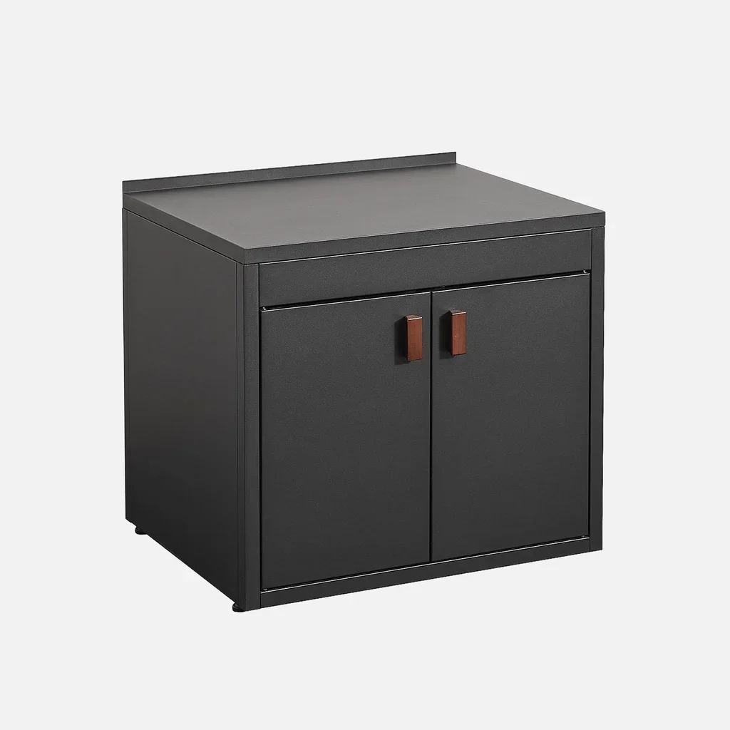 Cuisine d'extérieur Thira acier 2 portes 75,5 cm - Module barbecue terrasse