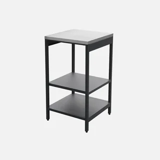 Cuisine extérieure 3 modules inox avec évier et rangements