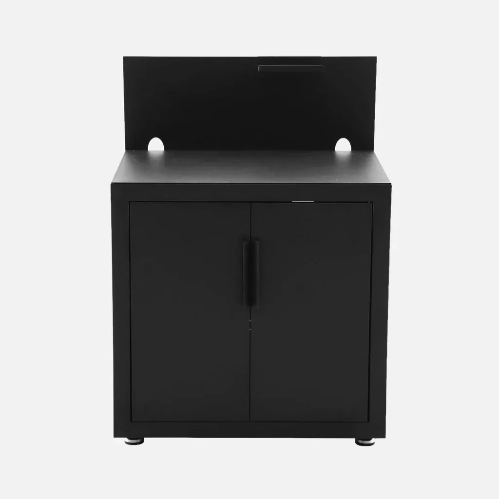 Outdoor kitchen cabinet steel 2 doors 80 cm Milos