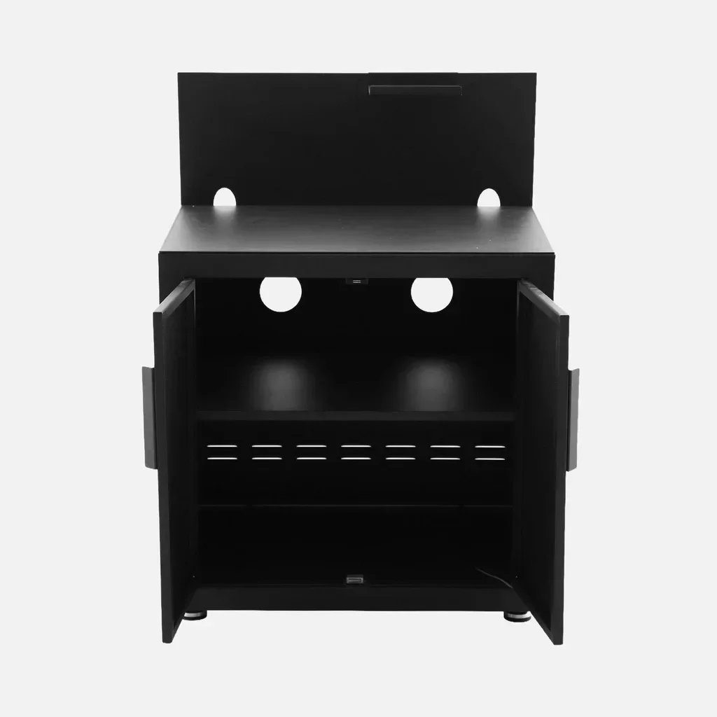 Mueble cocina exterior acero 2 puertas 80 cm Milos
