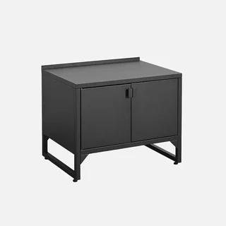 Module cuisine extérieure Kea acier 2 portes 80 cm pour barbecue