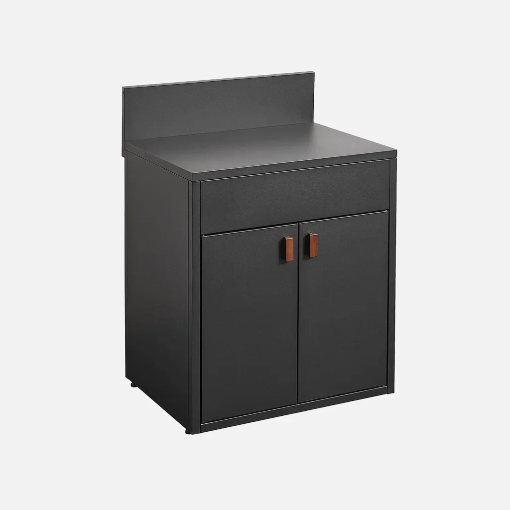 Outdoor kitchen steel 2 doors 80 cm - Thira Module
