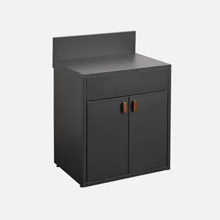 Outdoor kitchen steel 2 doors 80 cm - Thira Module