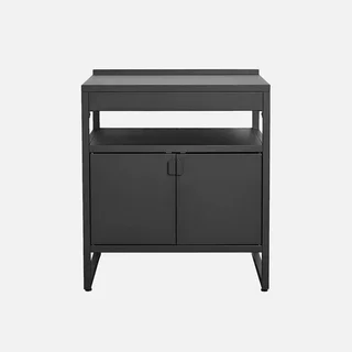 Meuble cuisine extérieure acier 2 portes 80 cm Kea